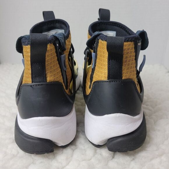 Nike Air Presto Men's Sneaker Size 8 Mid Utility Bicycle Yellow DC8751-700 - Picture 4 of 9
